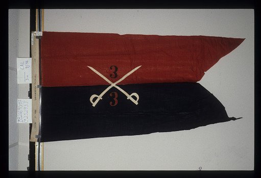 Designating Flag, 2nd Brigade, 3rd Division, Cavalry Corps, Military Division of the Mississippi