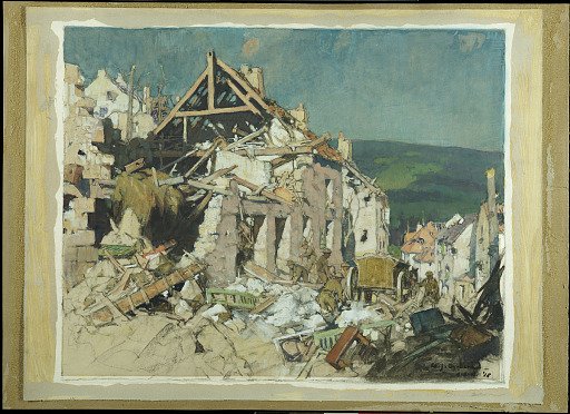 Clearing Out the Road through Mont St. Père