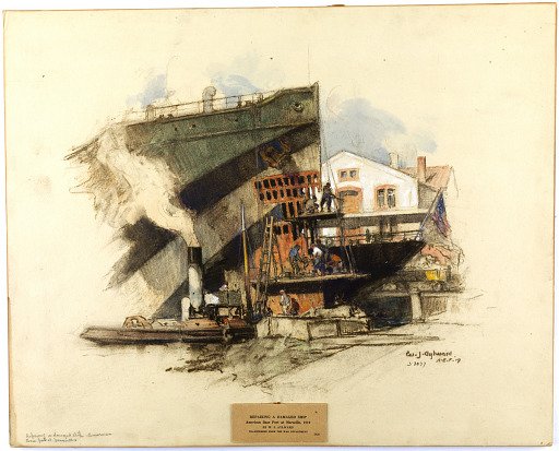 Repairing a Damaged Ship