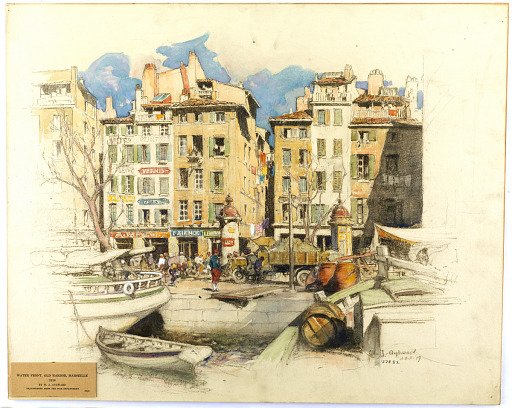 Waterfront, Old Harbor, Marseille