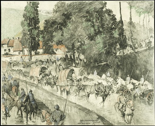 Behind Montmirail, American Division