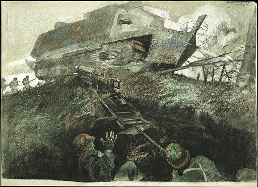 Cleaning Out Boche Machine Gun Nest