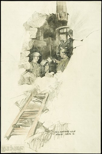 Through a Shell Hole