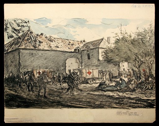Dressing Station in Ruined Farm