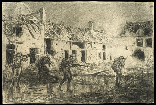 Mopping up Cierges 1918
