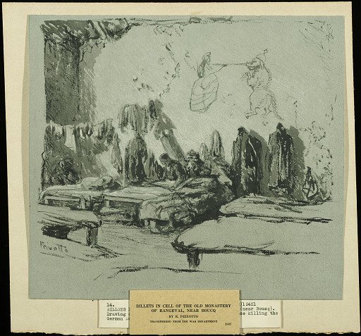 Billets in Cell of the Old Monastery of Rangeval