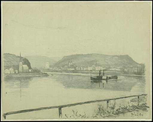 Boppard on the Rhine in the American Sector