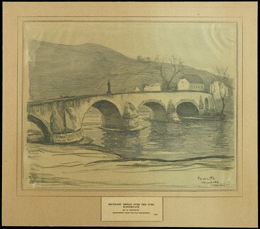 Boundary Bridge Over the Sure, Echternach