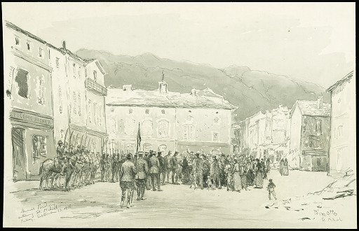 General Pershing Entering St. Mihiel
