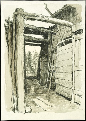 In the Main German Trenches