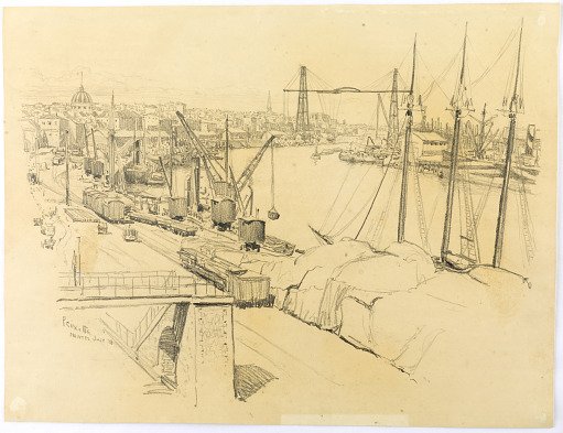 Ships at Harbor
