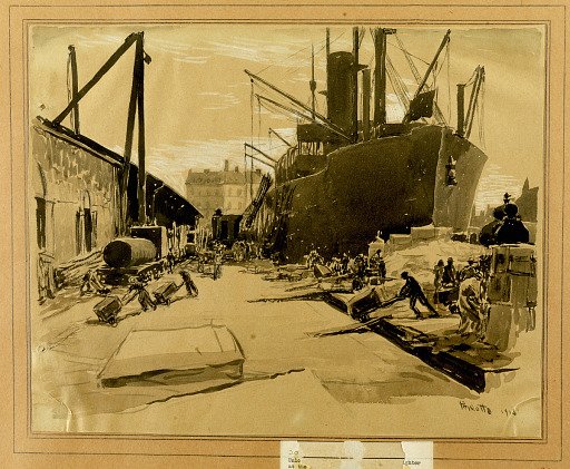 Unloading Freighter