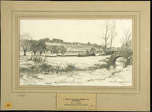 A View of Headquarters and Chaumont