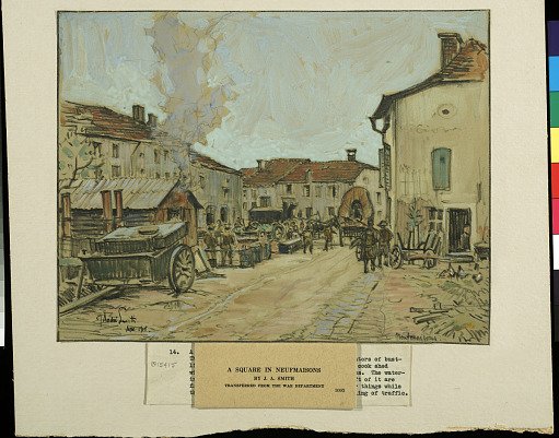A Square in Neufmaisons