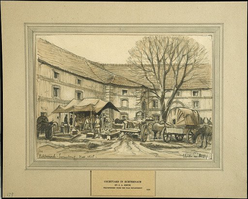 Courtyard in Echternach