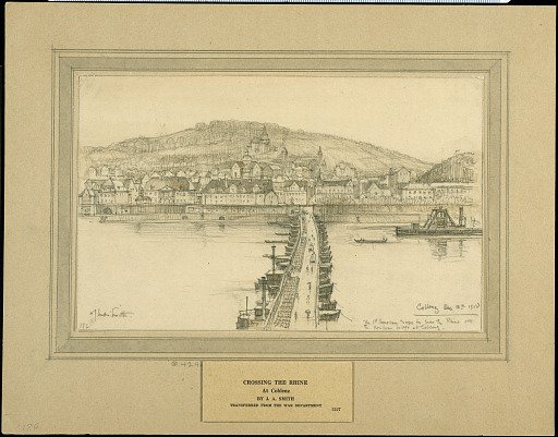 Crossing the Rhine at Coblenz