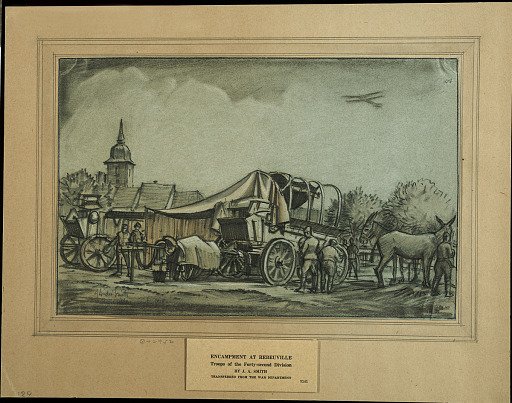 Encampment at Rebeuville, Troops of the Forty-Second Division