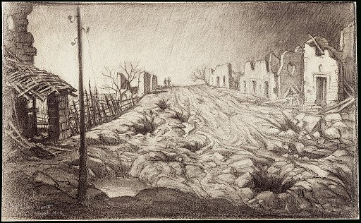 Montsec, A Street in No Man's Land
