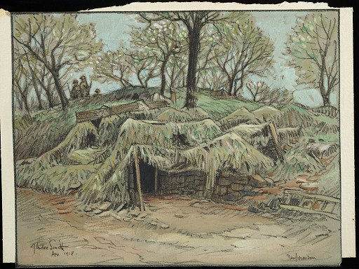 Entrance to Dugout, Neufmaison