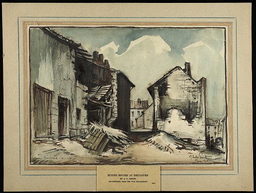 Ruined Houses at Dieulourd