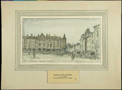 Square at Pont-a-Mousson