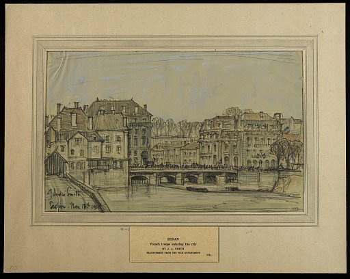 Sedan. French Troops Entering the City
