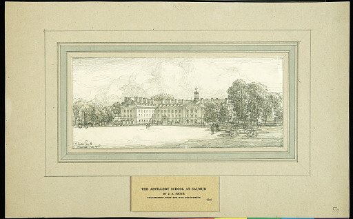 The Artillery School at Saumur