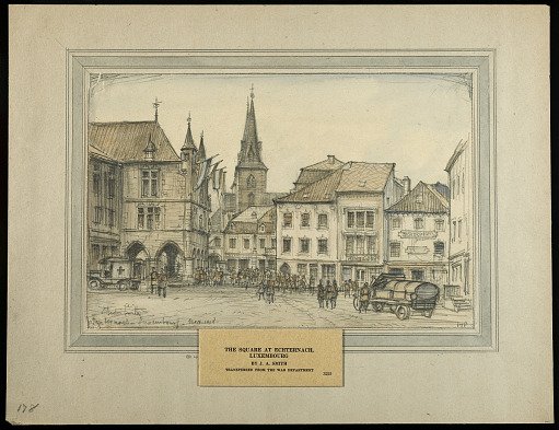 The Square at Echternach, Luxembourg