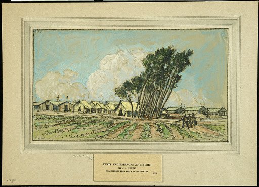 Tents and Barracks at Gievres