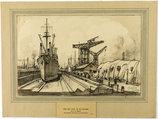 The Dry Dock at St. Nazaire