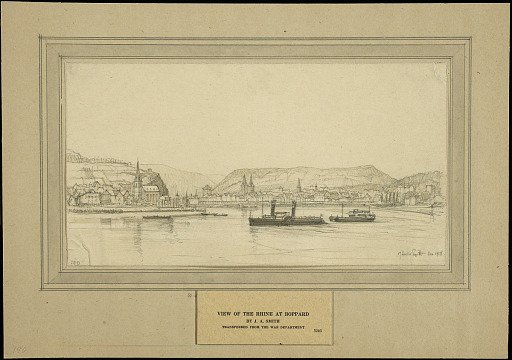 View of the Rhine at Boppard
