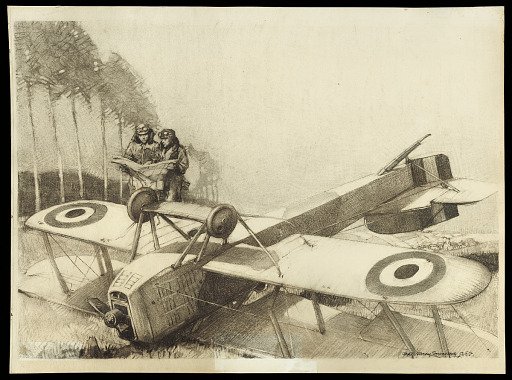 A Forced Landing Near Neufchâteau