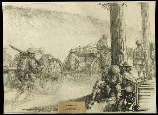 Road to the Front, Northwest of Chateau Thierry
