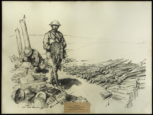 Salvage, Clearing up the Fields Behind the Lines