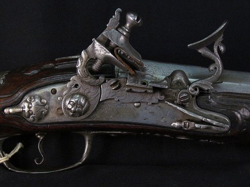 Italian Flintlock Fowler Shotgun