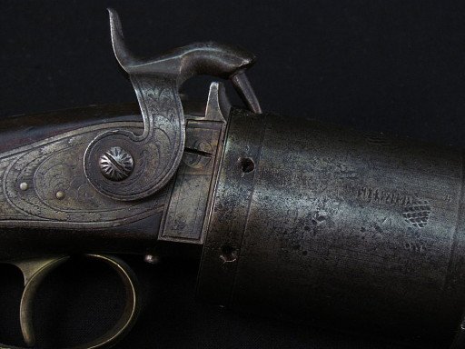 Billinghurst Pill Lock Revolving Rifle