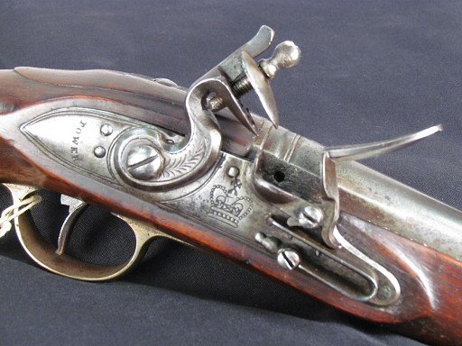 British Navy Flintlock Pistol
