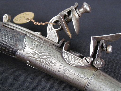 Boxlock Flintlock Pocket Pistol
