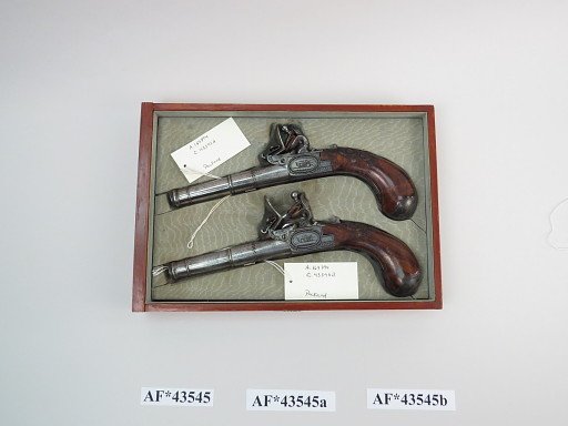 Case for French Flintlock Pocket Pistol Set