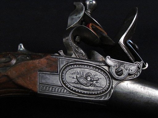 French Flintlock Pocket Pistol