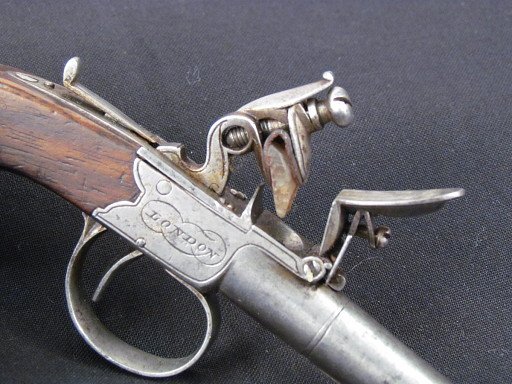 Boxlock Flintlock Pocket Pistol