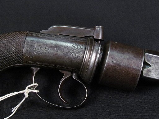 British Double Action Percussion Revolver
