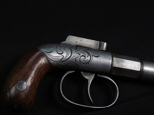 Allen's Bar Hammer Screwbarrel Pistol