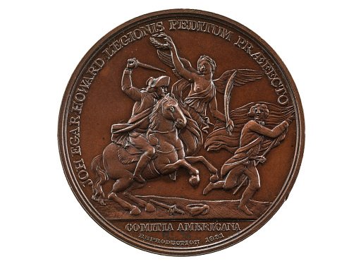 John Eager Howard at the Cowpens, United States, 1781/1881 (U.S. Mint copy dies)