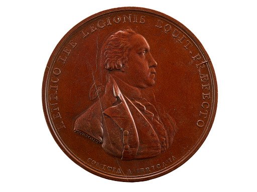Henry Lee at Paulus Hook , United States, 1880 (U.S. Mint copy dies 1880)