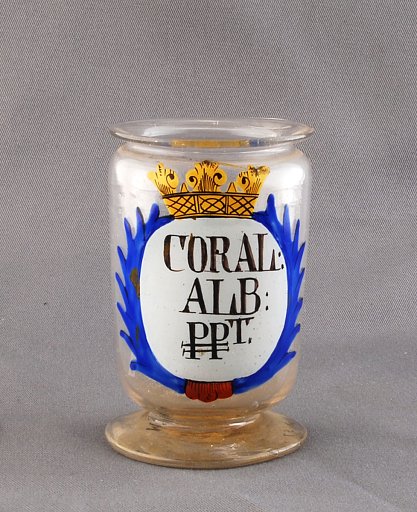 Apothecary Jar: Coral ALB T