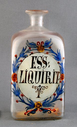 Apothecary Bottle, ESS LIQUIRIT