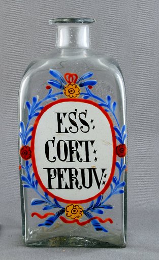 Apothecary Bottle, ESS CORT PERUV