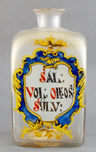 Apothecary Bottle, SAL VOL OLEOS SYLV