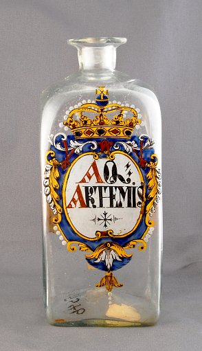 Apothecary Bottle, AQ ARTHEMIS